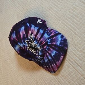 NWT, New Era Casual Classics Miami Florida Marlins Tie Dye Adjustable Hat